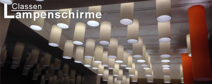 Classen-Raumgestaltung mit Lampenschirmen 2014