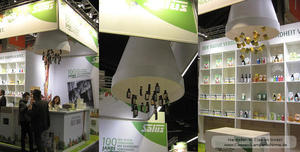 Besondere Lampenschirme Messestand Besondere Lampenschirme Messestand