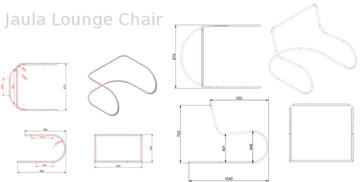 Jaula Lounge Chair konstruktiv
