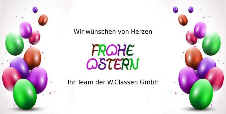 Ostergruß vom Team der W.Classen GmbH